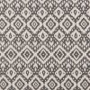 black-grey geometric cotton fabric from iLiv