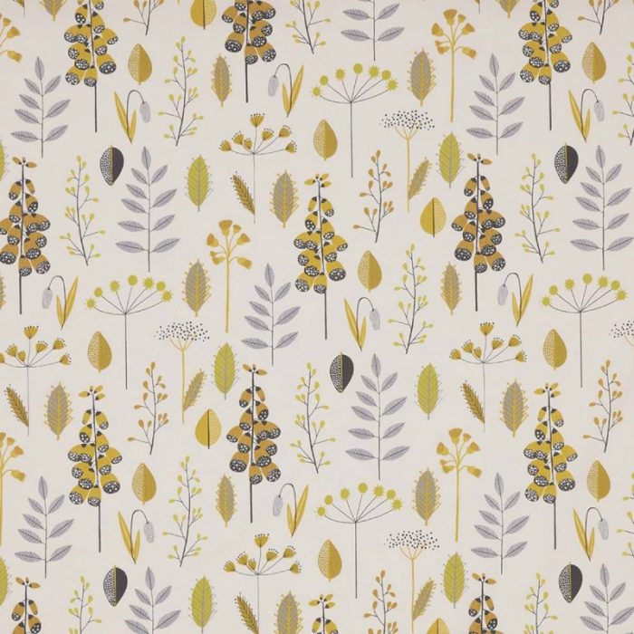 Amala Fabric - Saffron swatch