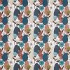 multicolour botanical cotton fabric from iLiv