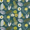 green botanical cotton fabric from iLiv