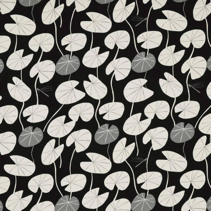 Lilja Fabric - Jet swatch