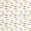 yellow botanical cotton fabric from iLiv