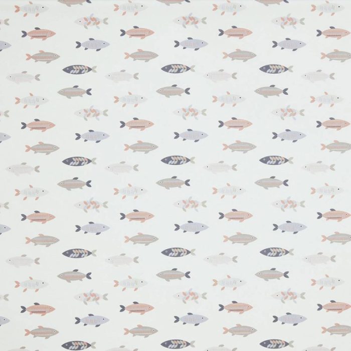 Mr Fish Fabric - Cameo swatch