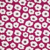 pink botanical cotton fabric from iLiv