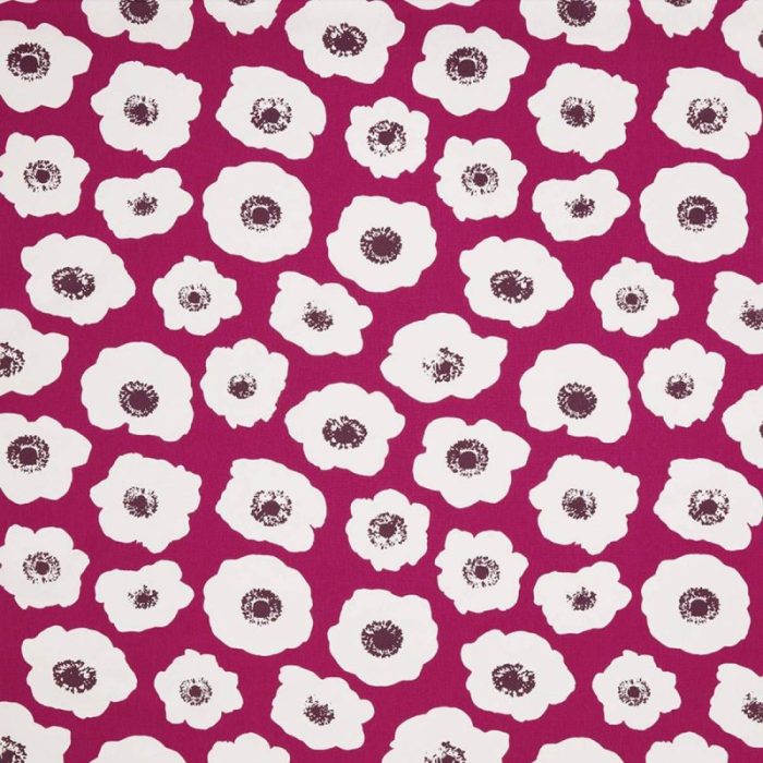 Vallmo Fabric - Cerise swatch