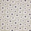 black-grey botanical cotton fabric from iLiv