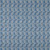 blue botanical cotton fabric from iLiv