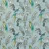 blue animal cotton fabric from iLiv