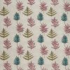 multicolour botanical embroideried fabric from iLiv