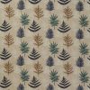 multicolour botanical embroideried fabric from iLiv