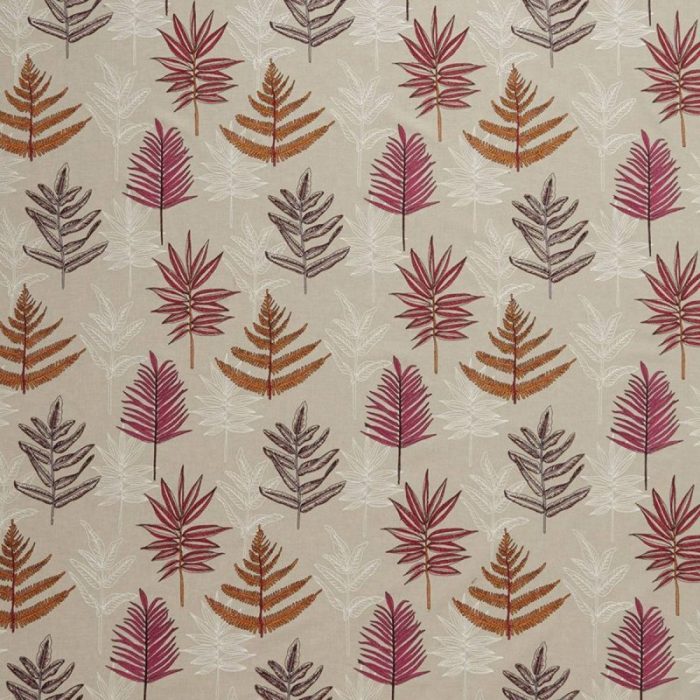 Seychelles Fabric - Pomegranate swatch