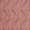 red botanical embroideried fabric from iLiv