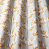 orange botanical cotton fabric from iLiv