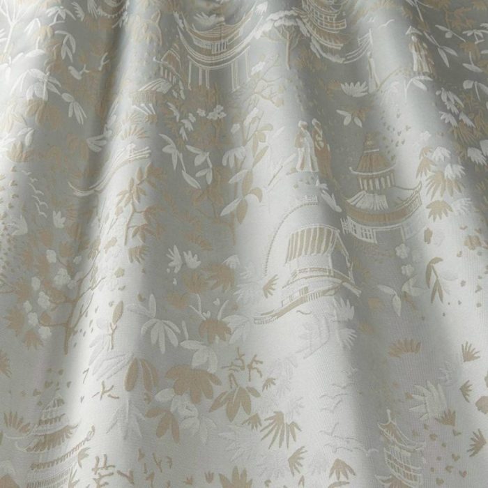 Chinoiserie Fabric - Duckegg swatch