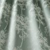 green botanical jacquard fabric from iLiv