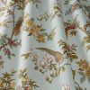 blue botanical cotton fabric from iLiv