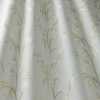 blue botanical embroideried fabric from iLiv