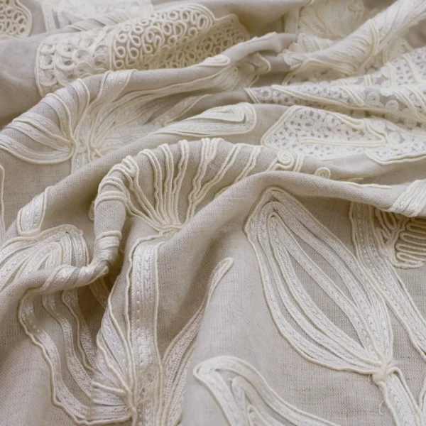 Beatrice Fabric - Natural by Beatrice Fabric - Natural from