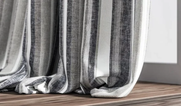 Flamborough Fabric - Charcoal by Flamborough Fabric - Charcoal from