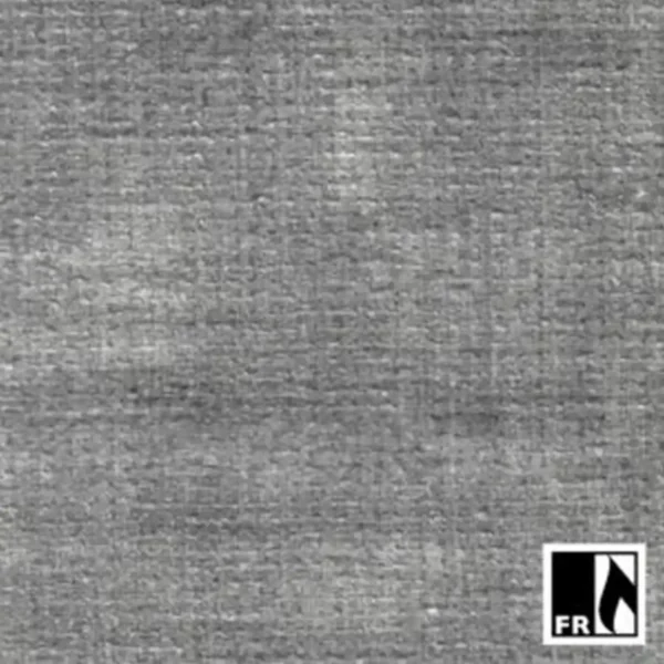 Kuno Fabric - Koala Grey by black-grey plain woven fabric from Wemyss