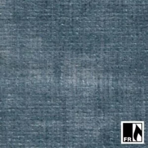 blue plain woven fabric from Wemyss