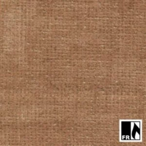 orange plain woven fabric from Wemyss