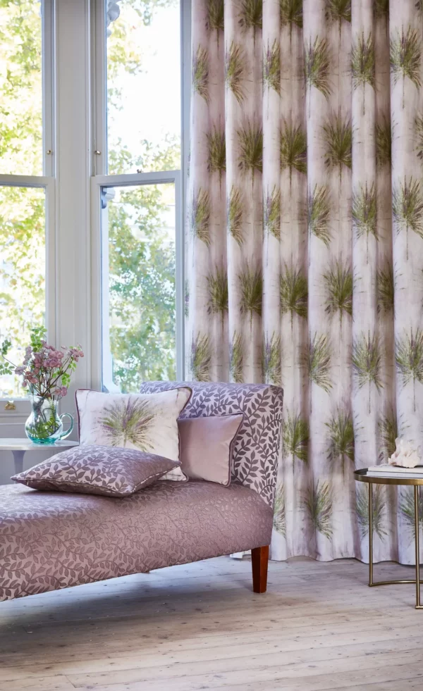 Vine Fabric - Indigo by Vine Fabric - Indigo from