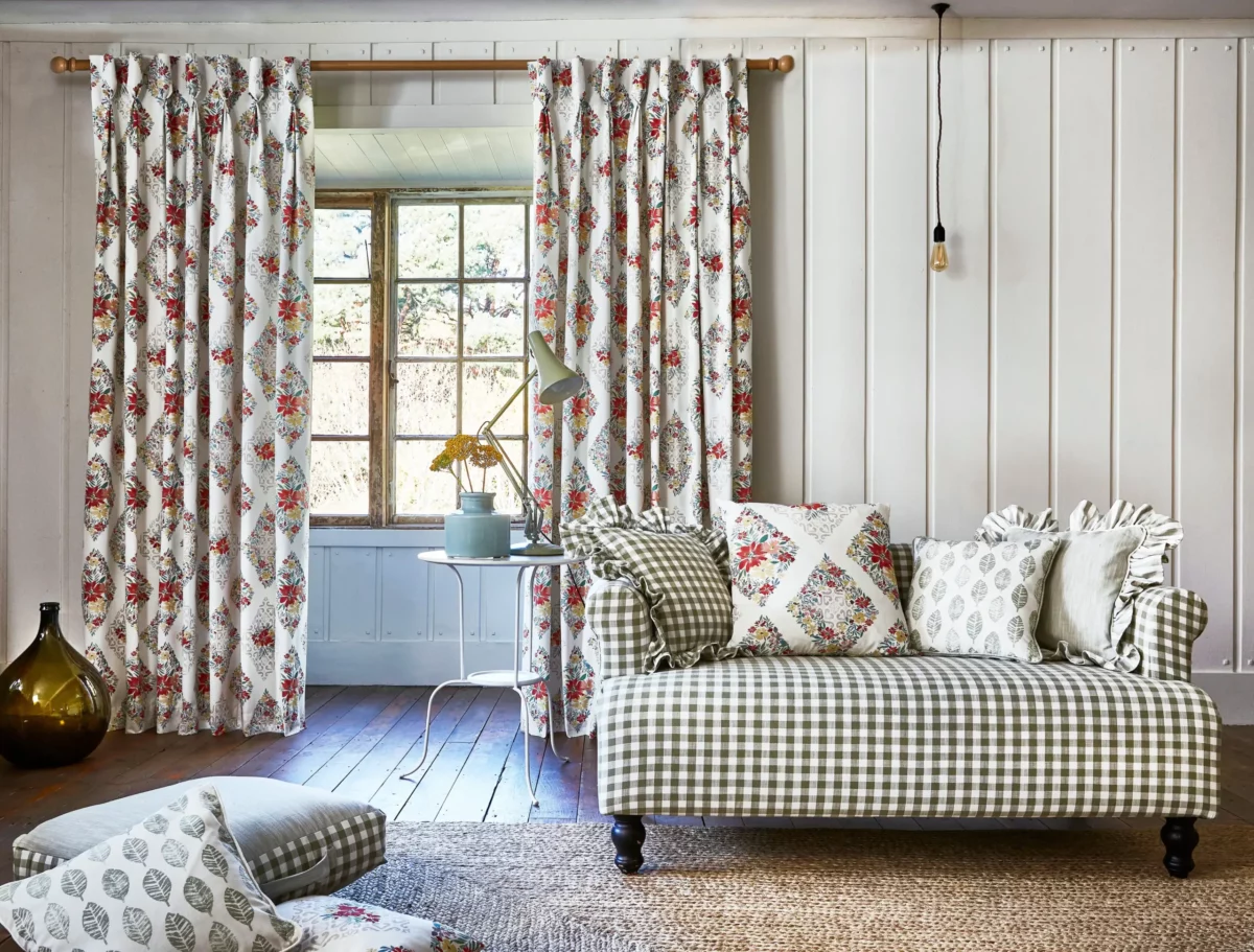 Bibury Fabric - Apricot by Bibury Fabric - Apricot from