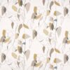 white botanical cotton fabric from Villa Nova