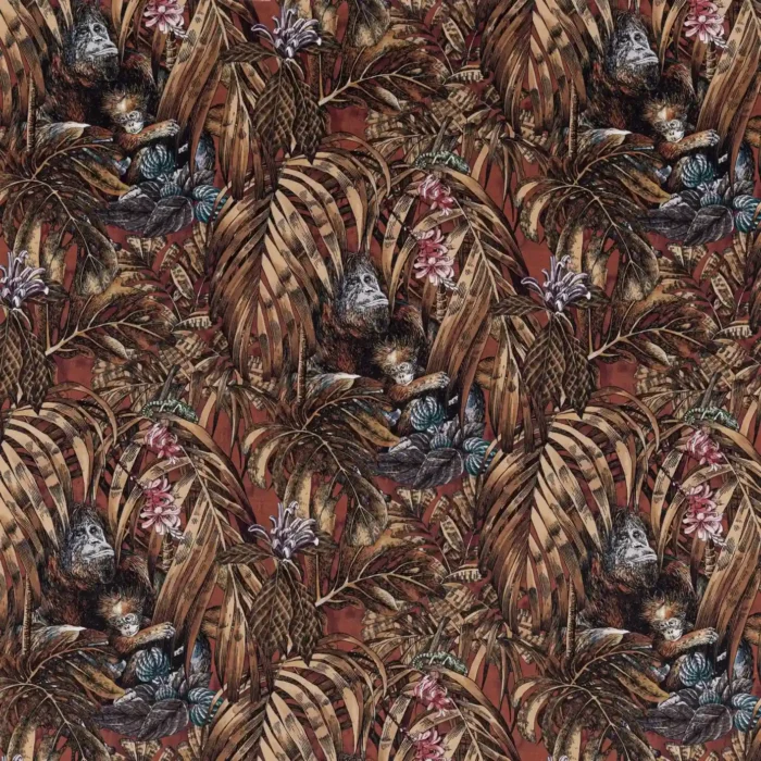 Sumatra Fabric - Copper swatch