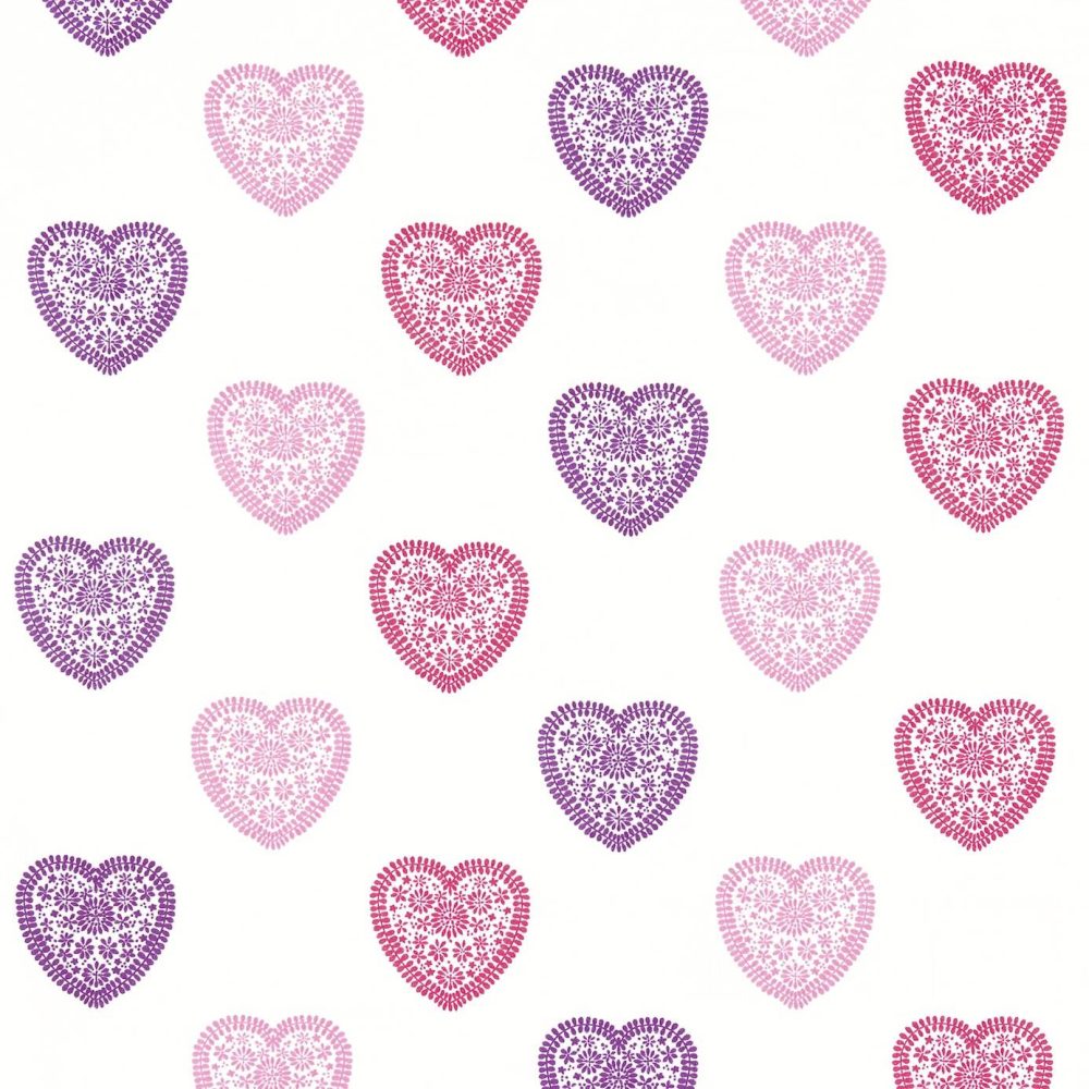 pink children's cotton fabric from Harlequin