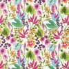 multicolour botanical printed fabric from Harlequin