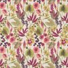 purple botanical printed fabric from Harlequin