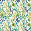 blue botanical printed fabric from Harlequin