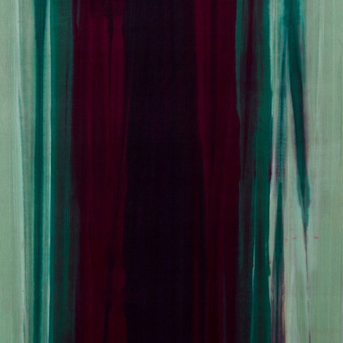 Amazilia Velvet Fabric - Raspberry / Lagoon / Loganberry swatch