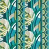 blue geometric cotton fabric from Harlequin