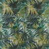 black-grey botanical woven fabric from Harlequin