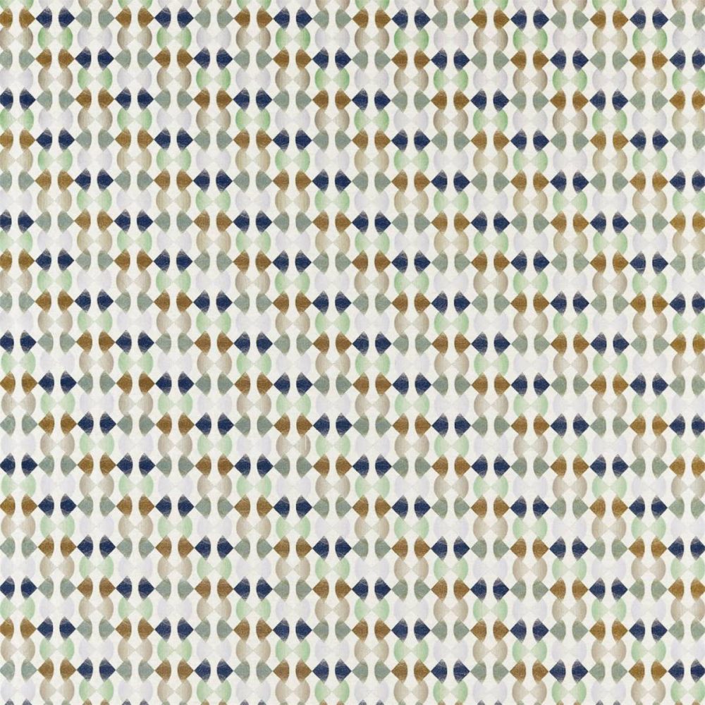 multicolour geometric woven fabric from Harlequin