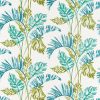 multicolour botanical printed fabric from Harlequin