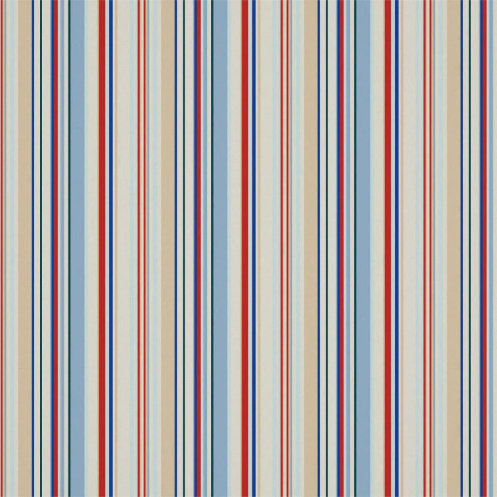Rush Fabric - Strawberry / Cornflower / Neutral from