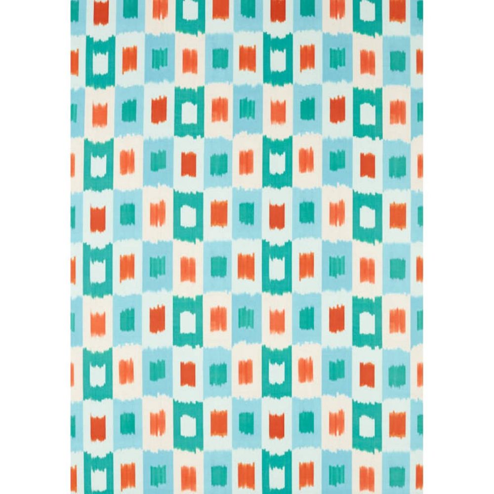 Shiruku Fabric - Harissa / Amazonia / Emerald from