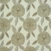 white botanical jacquard fabric from Fryetts