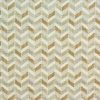 black-grey geometric jacquard fabric from Fryetts