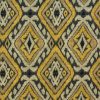 black-grey contemporary jacquard fabric from Fryetts