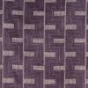 purple geometric jacquard fabric from Fryetts