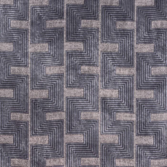 Zeus Fabric - Steel swatch