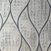 black-grey geometric jacquard fabric from Ashley Wilde