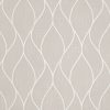 white geometric jacquard fabric from Ashley Wilde