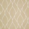 brown geometric jacquard fabric from Ashley Wilde