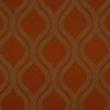 orange striped woven fabric from Fryetts